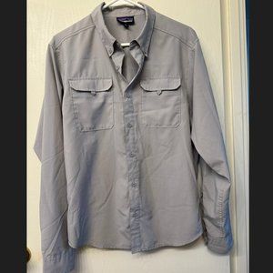 Salt Grey Patagonia Men's Self-Guided Hike Shirt